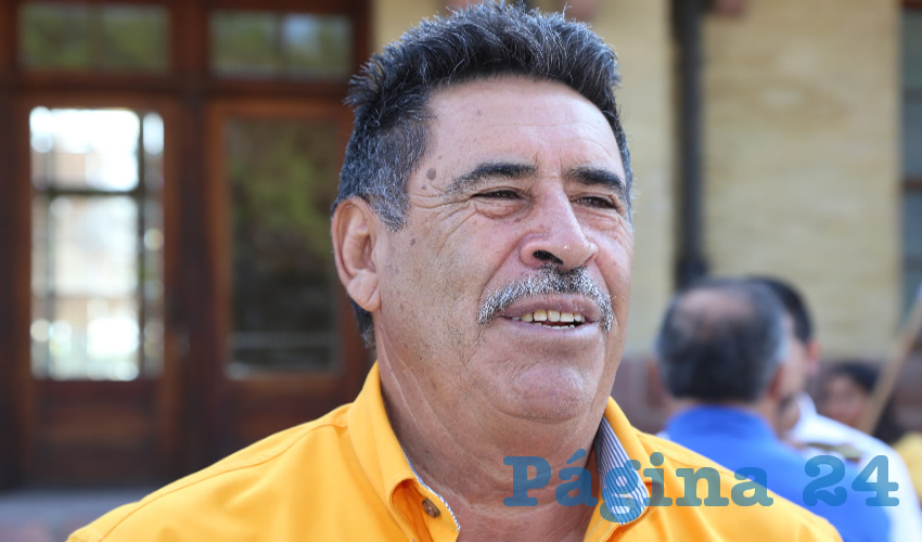 Daniel Vital Cruz, presidente estatal del PRD (Foto: Eddylberto Luévano Santillán)