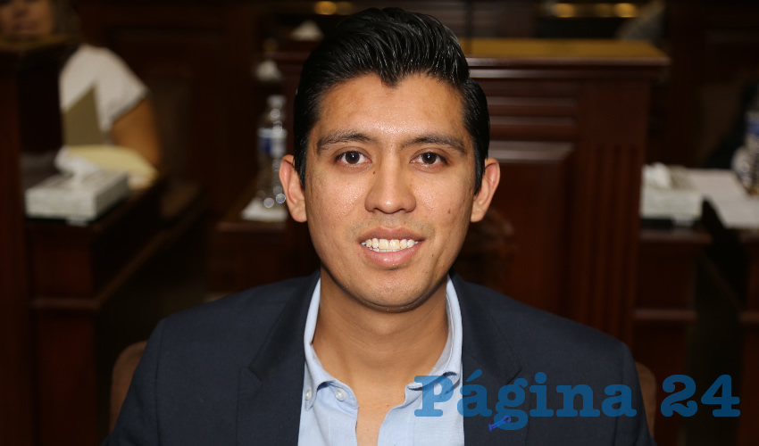 Juan Carlos Palafox Contreras, diputado local (Foto: Eddylberto Lu&eacute;vano Santill&aacute;n) 