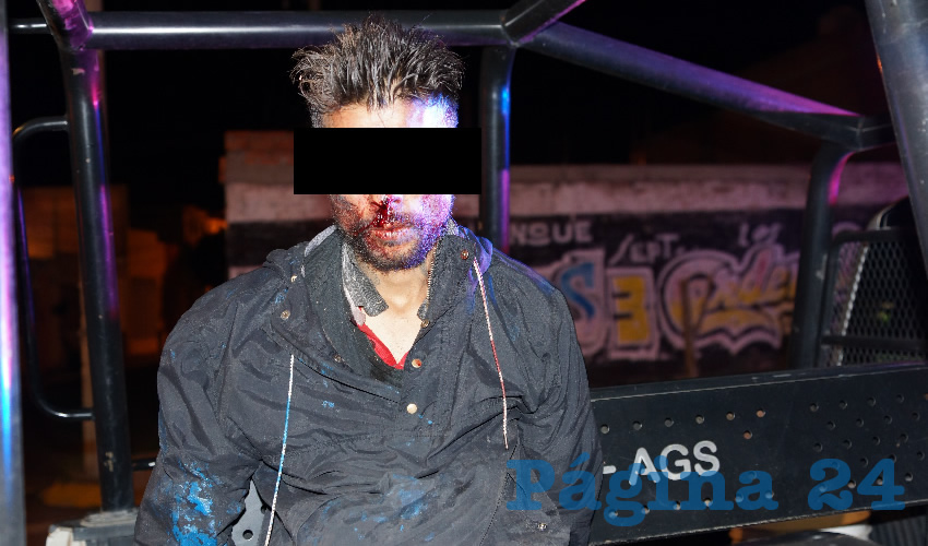 El caco José de Jesús de Lira Rosales “El Shaggy”, de 29 años de edad,