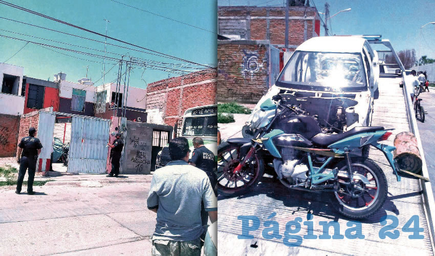 Policías ministeriales “reventaron la casa” y se llevaron tres vehículos