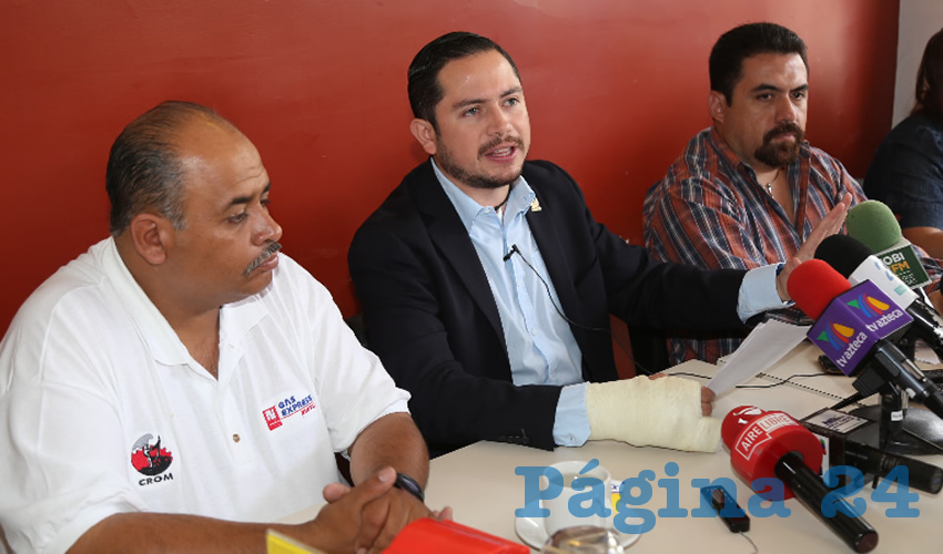 Jesús Enrique Ramírez Pérez, secretario general de la CROM