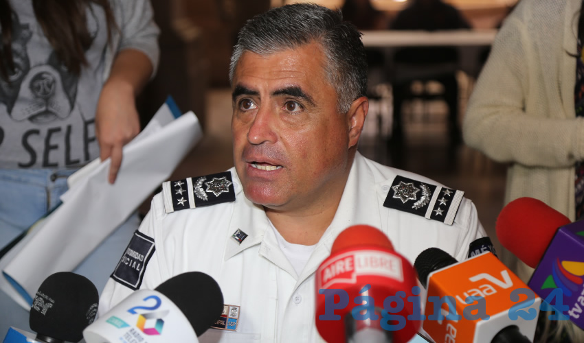 Antonio Martínez Romo, secretario de Seguridad Pública del Municipio de Aguascalientes