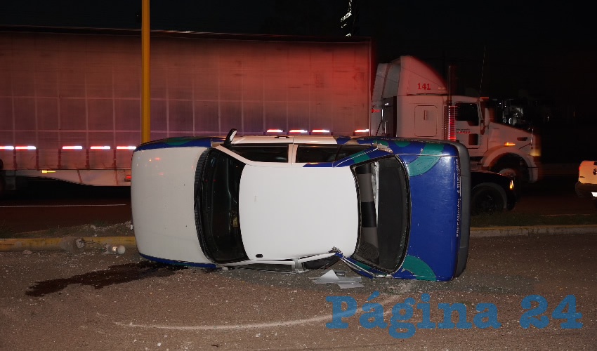 El accidente ocurrió a la altura de la planta Nissan 2