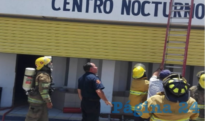 El antro incendiado