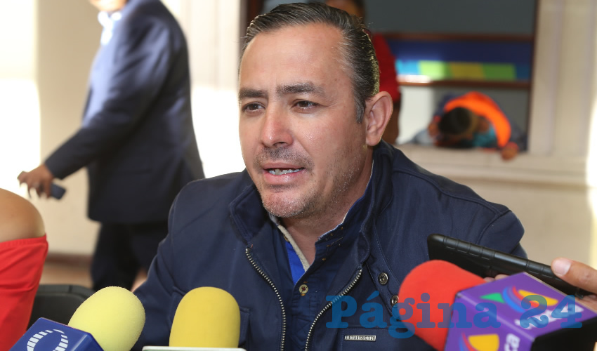 Israel D&iacute;az Garc&iacute;a, director de Mercados del Municipio (Foto: Eddylberto Lu&eacute;vano Santill&aacute;n)