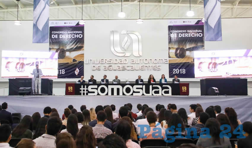 Congreso Nacional de Derecho 2018 en la UAA