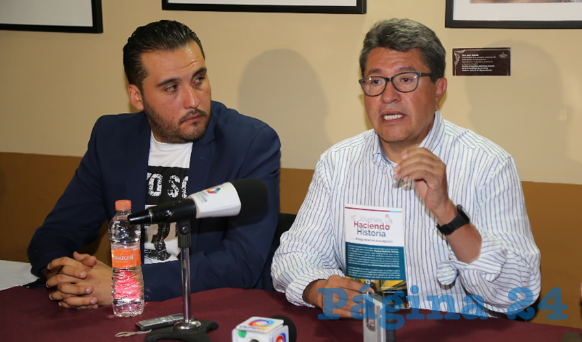 Ricardo Monreal Ávila, coordinador de Estructura Electoral de Morena en la segunda circunscripción (Foto: Eddylberto Luévano Santillán)