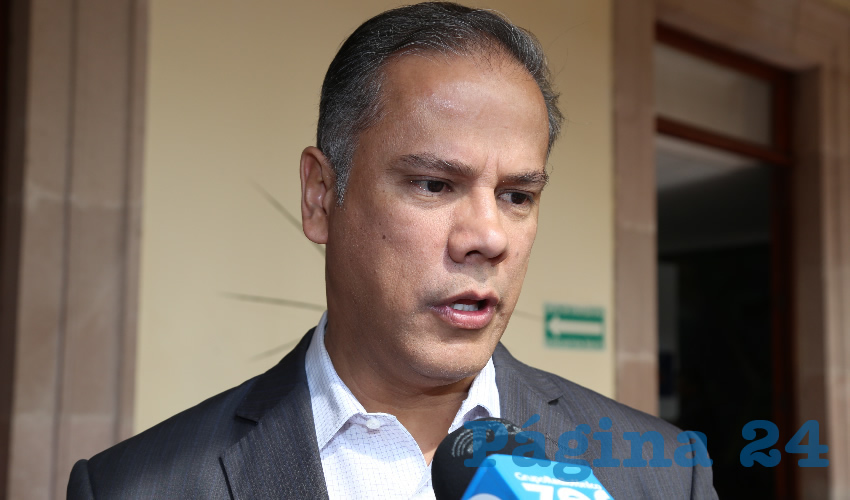 Antonio Arambula López secretario de Administración del Municipio de Aguascalientes (Foto: Eddylberto Luévano Santillán)