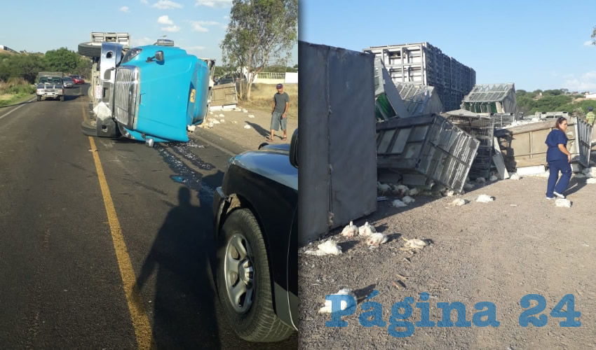 El accidente ocurri&oacute; en la carretera estatal 60