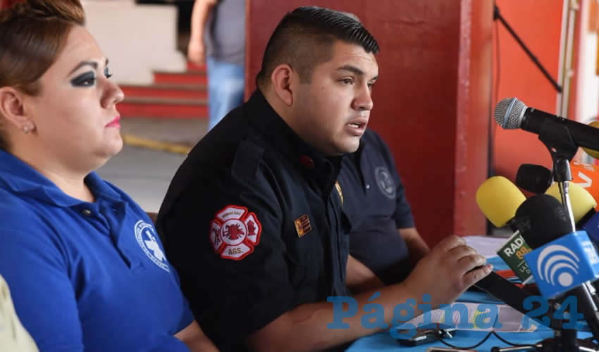 Jos&eacute; Franco Toscano, coordinador de Protecci&oacute;n Civil Municipal de Aguascalientes