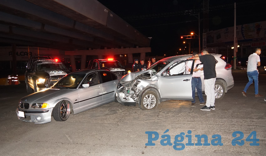 El percance ocurri&oacute; en el cruce de avenida Siglo XXI y salida a San Luis Potos&iacute;