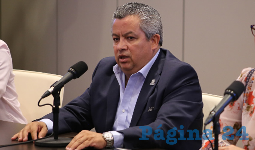 Ricardo Enrique Mor&aacute;n Faz, secretario general de Gobierno (Foto: Eddylberto Lu&eacute;vano Santill&aacute;n)