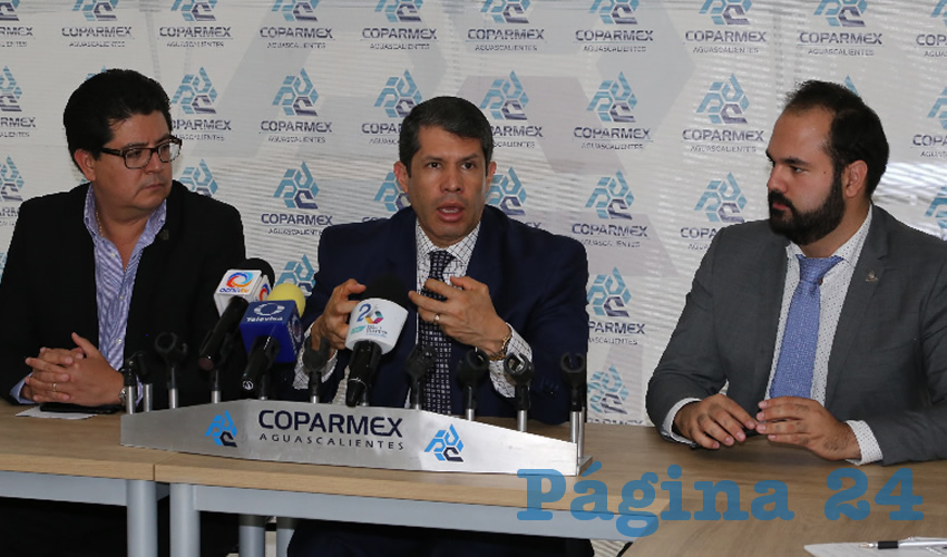 Ra&uacute;l Gonz&aacute;lez Alonso, presidente de la Coparmex (Foto: Eddylberto Lu&eacute;vano Santill&aacute;n)