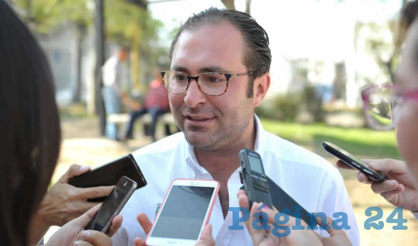 José Carlos Lozano Rivera Rio, candidato del PRI a diputado federal por el Distrito 02