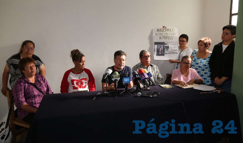 En rueda de prensa, estuvo presente Claudia Gonz&aacute;lez Pineda integrante del observatorio de violencia social y de g&eacute;nero quien dio a conocer cifras de personas desaparecidas en nuestro pa&iacute;s