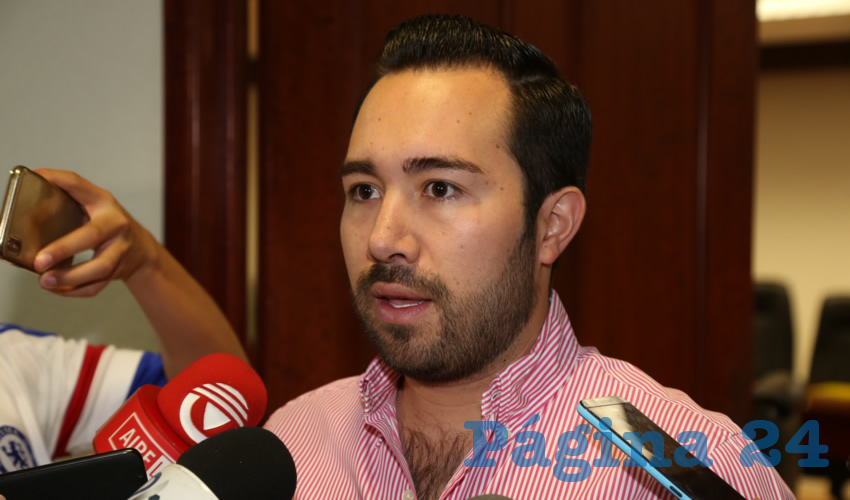 Jes&uacute;s Guillermo Guti&eacute;rrez Ruiz Esparza, legislador local (Foto: Eddylberto Lu&eacute;vano Santill&aacute;n)
