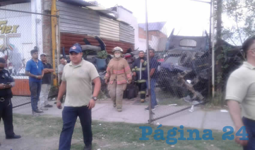 El siniestro s&oacute;lo provoc&oacute; da&ntilde;os materiales, cuyo monto no fue cuantificado