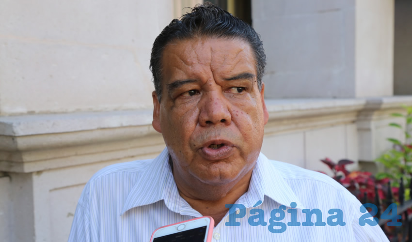 Francisco Javier Flores Flores, dirigente de Cimientos del Magisterio