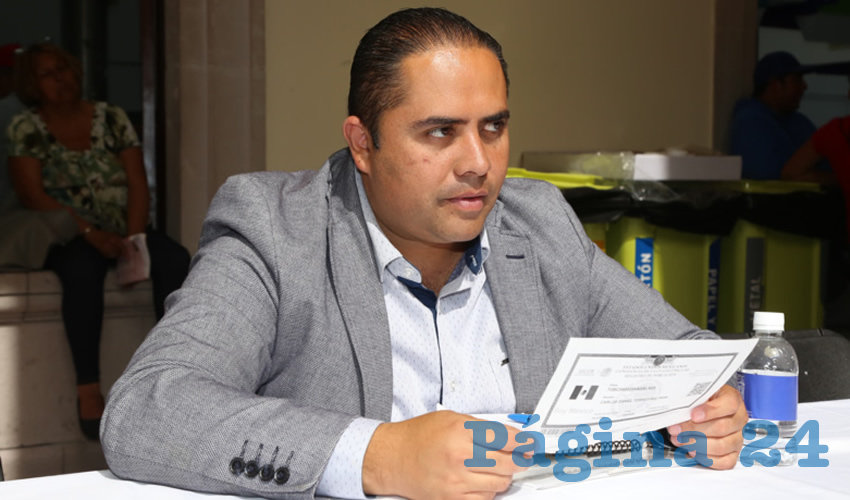 Jos&eacute; de Jes&uacute;s Aranda Ram&iacute;rez director de Reglamentos en el Municipio de Aguascalientes (Foto: Eddylberto Lu&eacute;vano Santill&aacute;n)