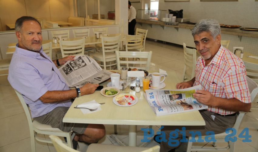 En el restaurante Del Centro almorzaron Genaro del Valle Mac&iacute;as y Marcelino Flores Lozano