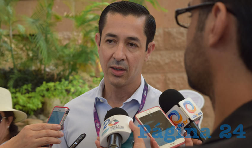 Luis Fernando Landeros Ortiz, presidente del Instituto Estatal Electoral