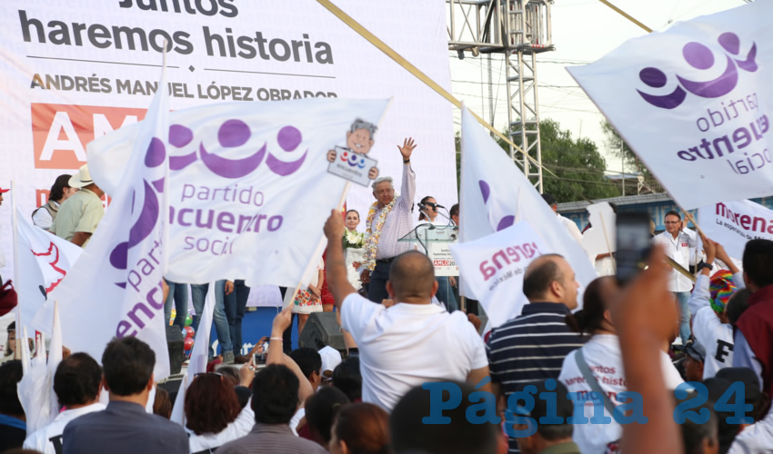El presidenciable expres&oacute; que no es enojo social lo que percibe en el pa&iacute;s, sino que &ldquo;estoy viendo a la gente muy animada, muy alegre, porque pronto, muy pronto vamos a lograr que acabe esta pesadilla