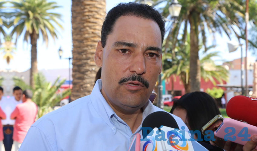 Juan Antonio Martín del Campo, candidato de Por México al Frente al Senado de la República (Foto: Eddylberto Luévano Santillán)