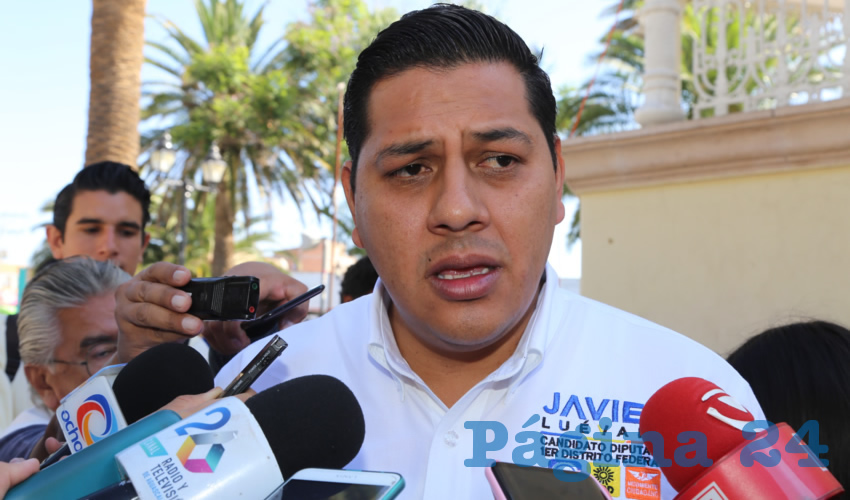 Francisco Javier Lu&eacute;vano N&uacute;&ntilde;ez, candidato de Por M&eacute;xico al Frente a diputado federal (Foto: Eddylberto Lu&eacute;vano Santill&aacute;n)