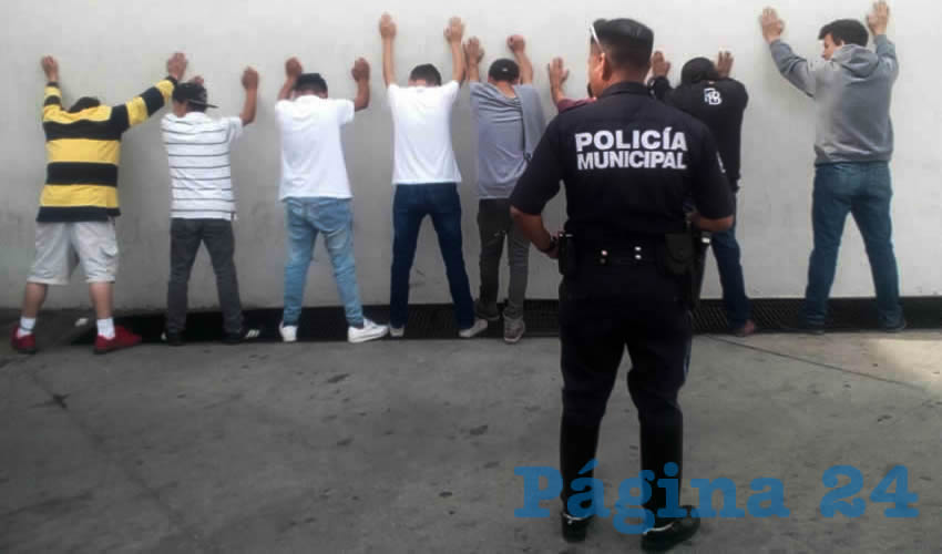 La gran mayoría de los arrestos se debe a faltas administrativas