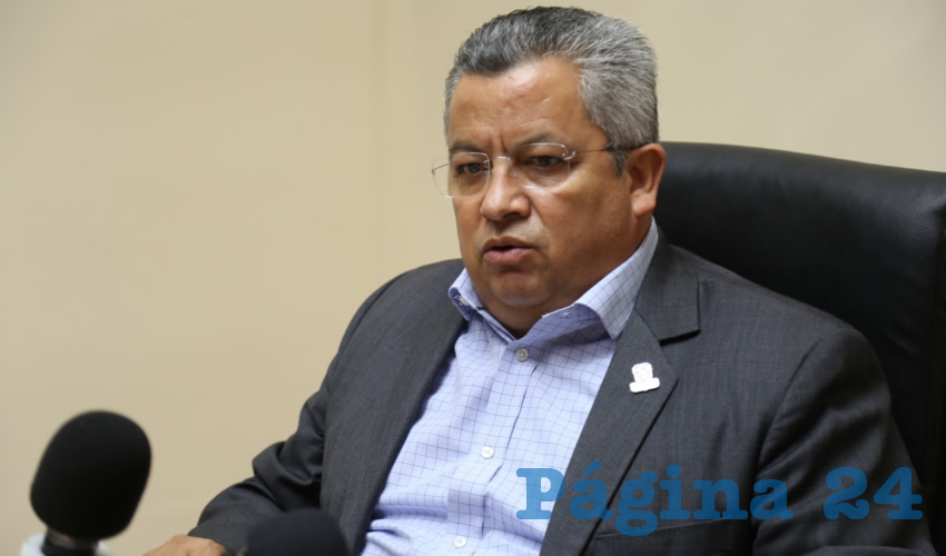 Ricardo Enrique Morán Faz, secretario general de Gobierno (Foto: Eddylberto Luévano Santillán)