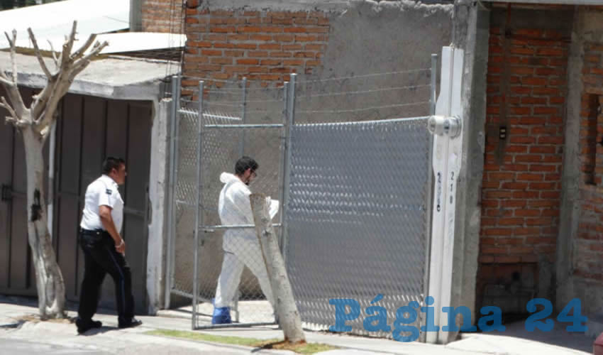 En este domicilio se cometi&oacute; el crimen