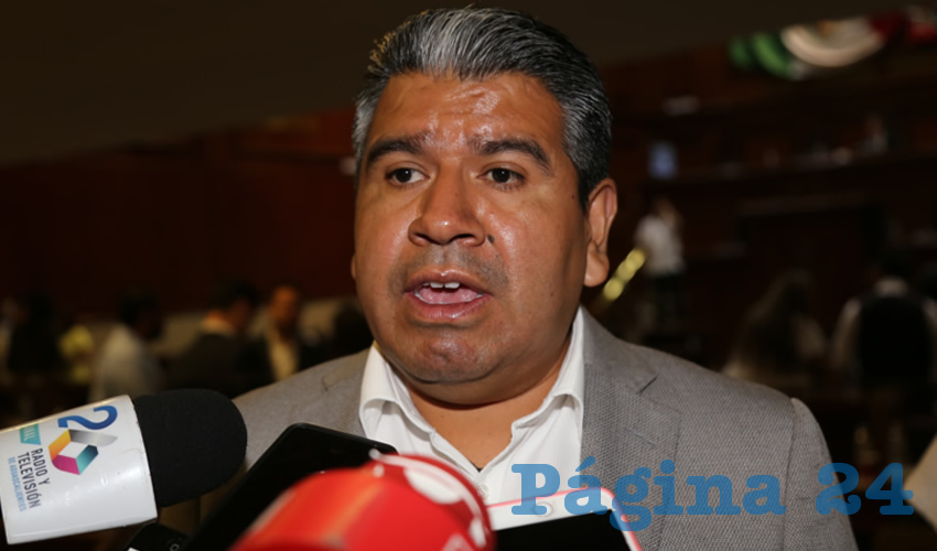 Mois&eacute;s de Luna Mart&iacute;nez, diputado local