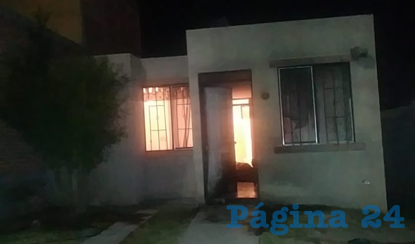 Efraín “N” “N” quemó la casa situada en calle Domingo Velasco 409