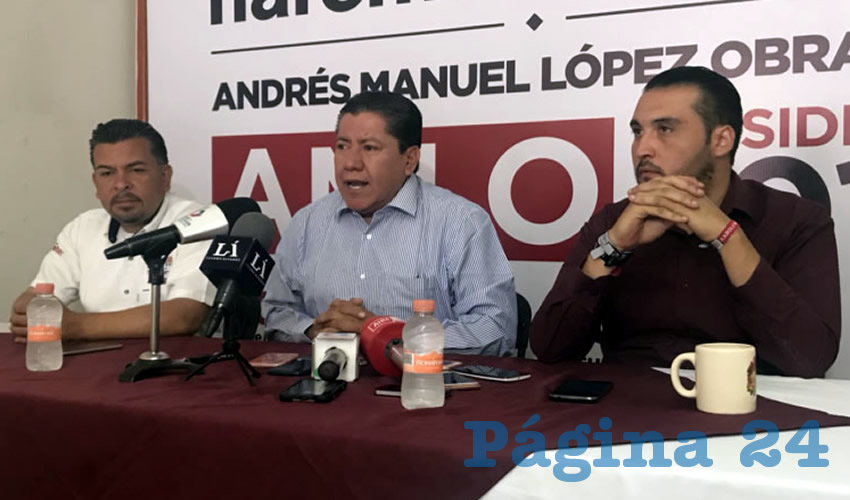 Conferencia de prensa de Morena