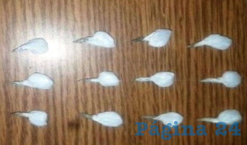 Los envoltorios de &ldquo;crystal&rdquo; del envenenador &Aacute;ngel Ricardo