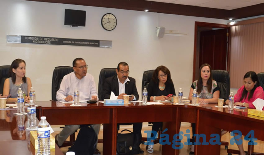 Comisiones de Recursos Hidr&aacute;ulicos y Fortalecimiento Municipal