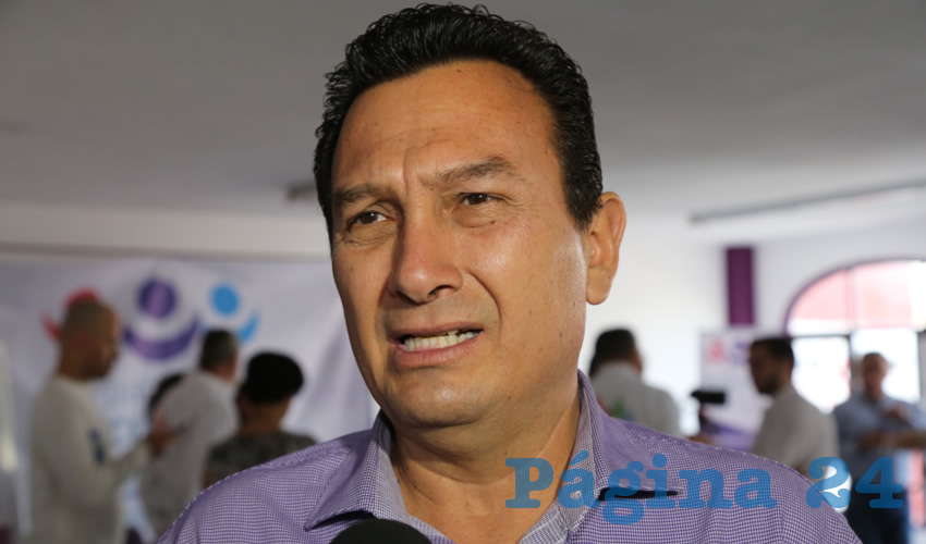 Jes&uacute;s Morquecho Valdez, presidente del Partido Encuentro Social en Aguascalientes