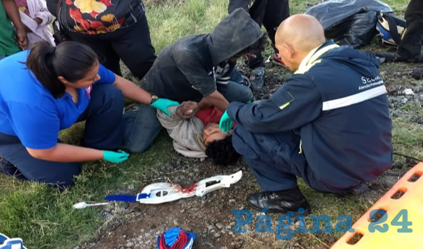 Jesús Daniel Robles Pantoja se negó a ser hospitalizado