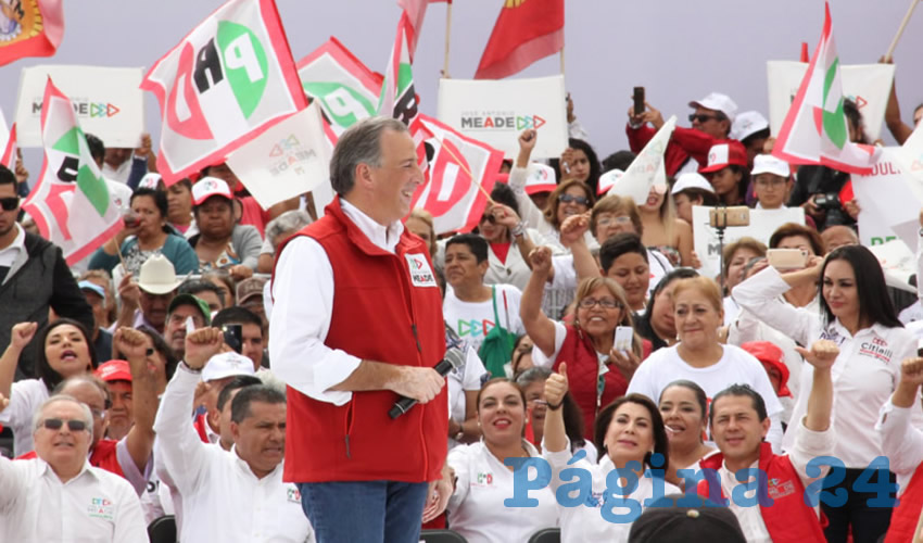 Jos&eacute; Antonio Meade, candidato de la coalici&oacute;n Todos por M&eacute;xico (Foto: Juan Fernando Reyes Ortega)