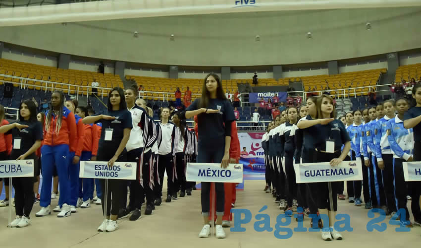 Mart&iacute;n Orozco Sandoval asisti&oacute; a la inauguraci&oacute;n del Campeonato Internacional de Voleibol Sub-20 2018 de la Confederaci&oacute;n de Norteam&eacute;rica, Centroam&eacute;rica y el Caribe