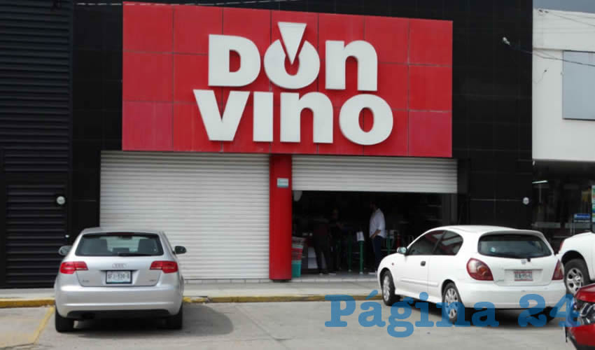 El negocio Don Vino de bulevar Luis Donaldo Colosio