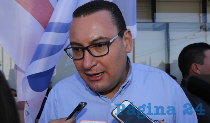 Paulo Gonzalo Mart&iacute;nez L&oacute;pez, presidente del CDE del PAN