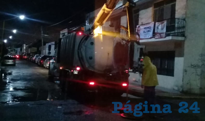 CAASA atendió las contingencias que se presentaron durante la noche y madrugada