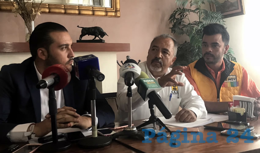 Alejandro Sánchez Laguna, secretario general del PRD en Aguascalientes
