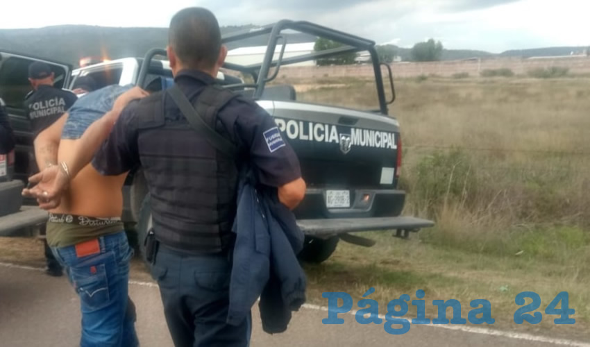 Como es costumbre, las autoridades no dieron a conocer el rostro de los delincuentes