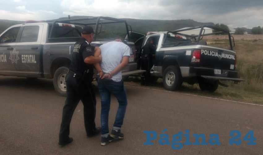 Uno de los tres detenidos por las autoridades