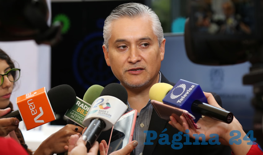 Julio César Medina Delgado, titular de la Sedeso (Foto: Eddylberto Luévano Santillán)