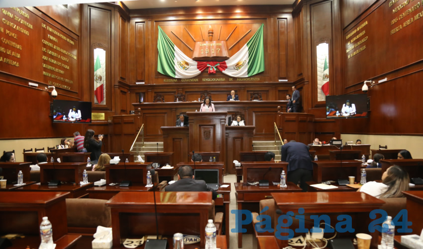 Pleno de la LXIII Legislatura (Foto: Eddylberto Luévano Santillán)