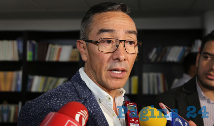 Juli&aacute;n Elizalde Pe&ntilde;a, presidente del Colectivo SerGay (Foto: Eddylberto Lu&eacute;vano Santill&aacute;n)