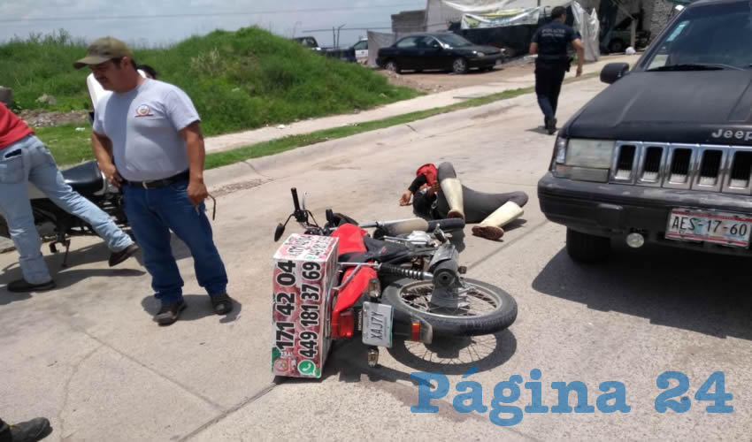 El percance ocurrió en el fraccionamiento Laureles II